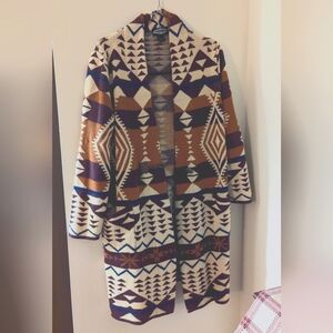 Anthropologie oliver.o aztec cardigan